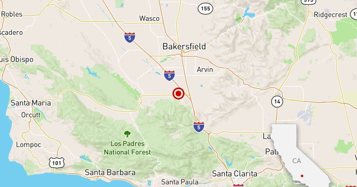image for Magnitude 5.2 earthquake strikes near Bakersfield, rattles Southern California