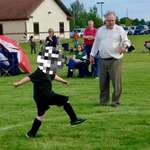 image for Photo of me playing soccer in 2012 while Walz was my coach.