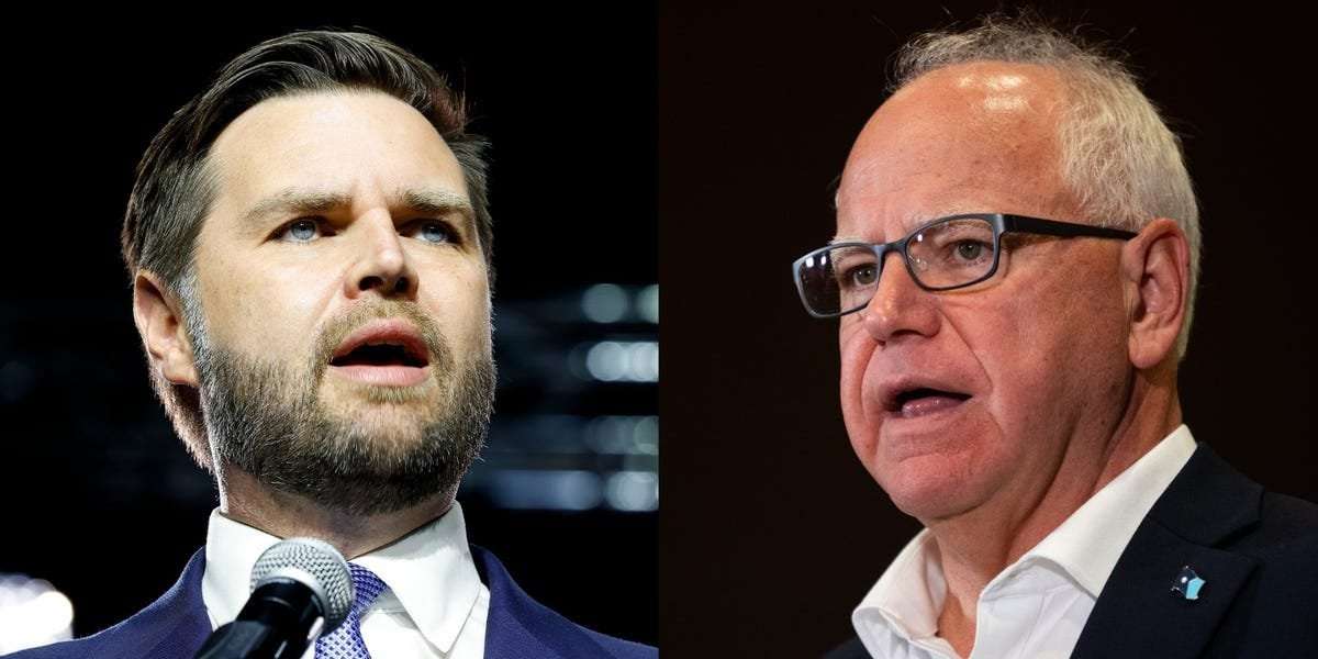 image for JD Vance called Tim Walz a 'San Francisco-style liberal.' Walz visited the city for the first time last month, while Vance lived there for years.