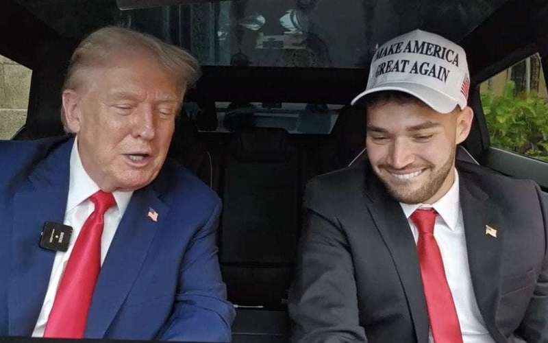 image for Donald Trump appeared on a Kick livestream with Adin Ross, then things got weird