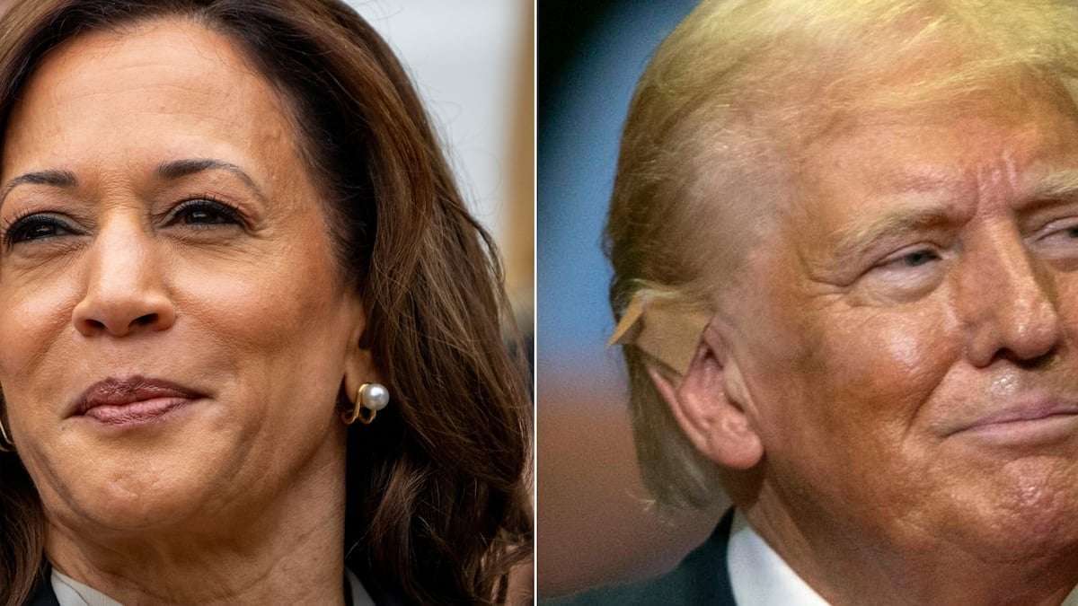 image for Poll: Harris jumps to a small national lead over Trump