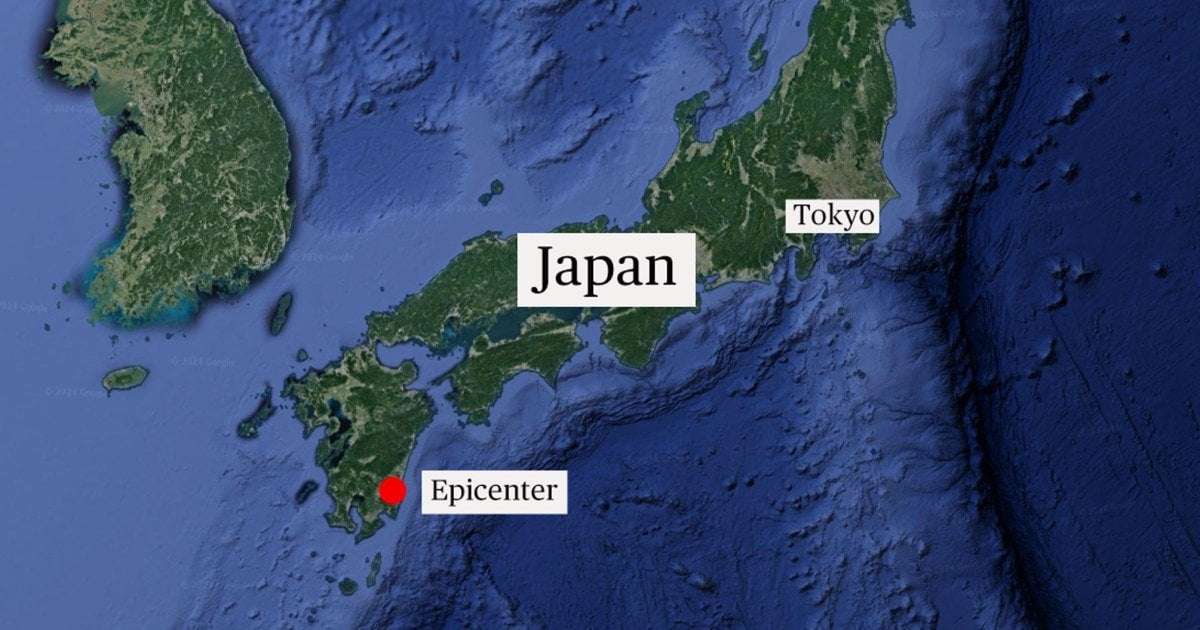 image for Japan issues Nankai Trough 'megaquake' warning after 7.1-magnitude temblor