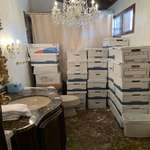 image for Stacks of boxes full of stolen classified documents found in Trump's bathroom