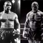image for Legendary boxer Mike Tyson ages 25 and 54, 1991/2020