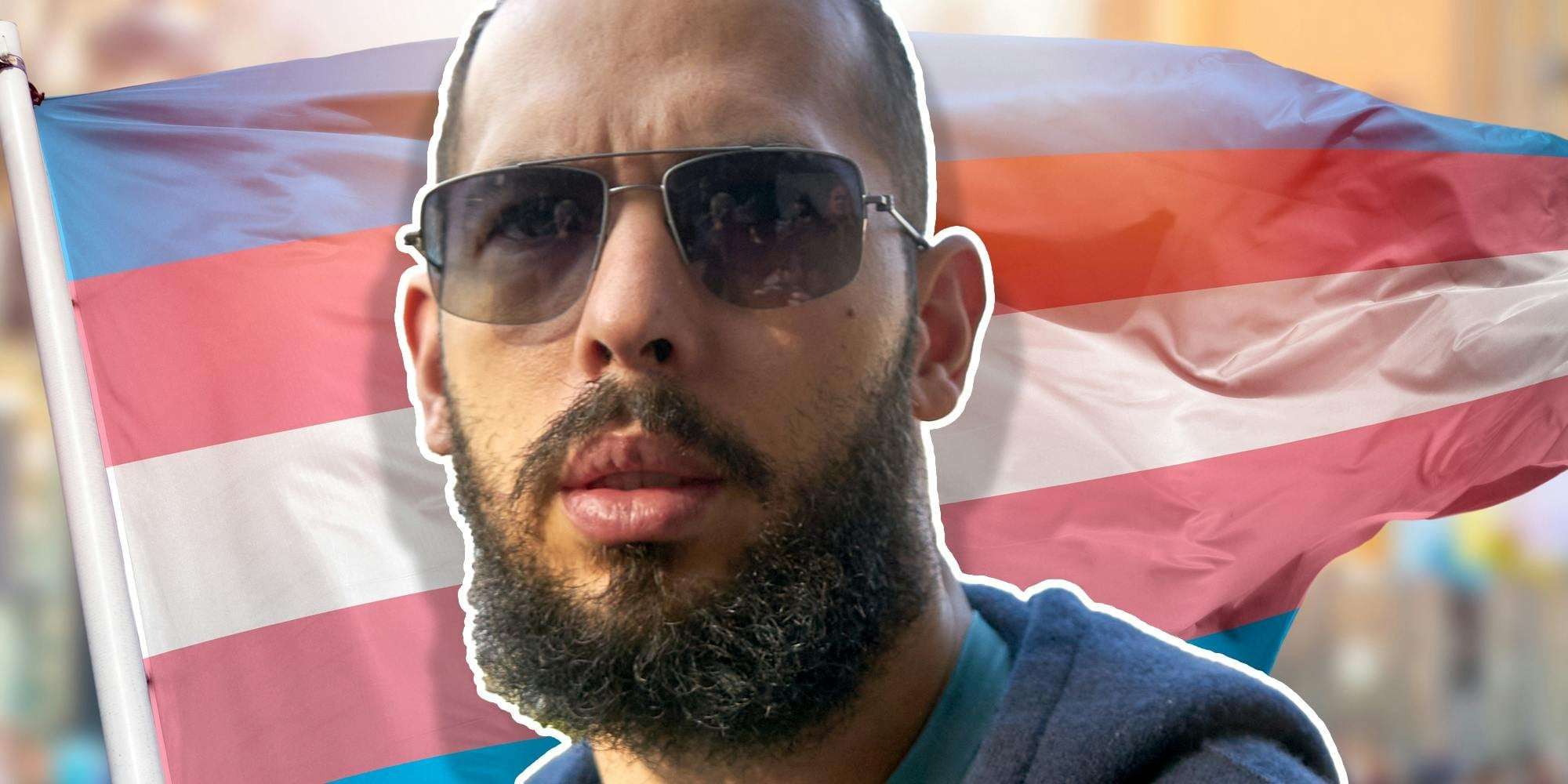 image for Andrew Tate swimsuit pic starts trans panic among conspiratorial right