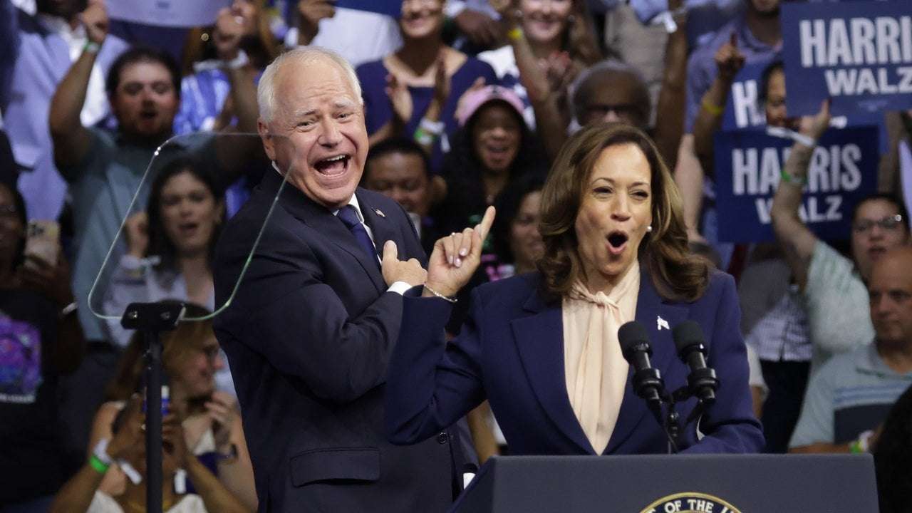 image for New Polls Show Walz’s Approval Rating Surging While Vance’s Circles the Drain