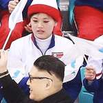 image for A Kim Jong Un impersonator walked through North Korea's Olympic cheer squad