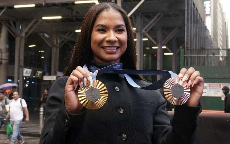 image for Jordan Chiles has been stripped of a gymnastics bronze medal, but the USOPC says it will appeal