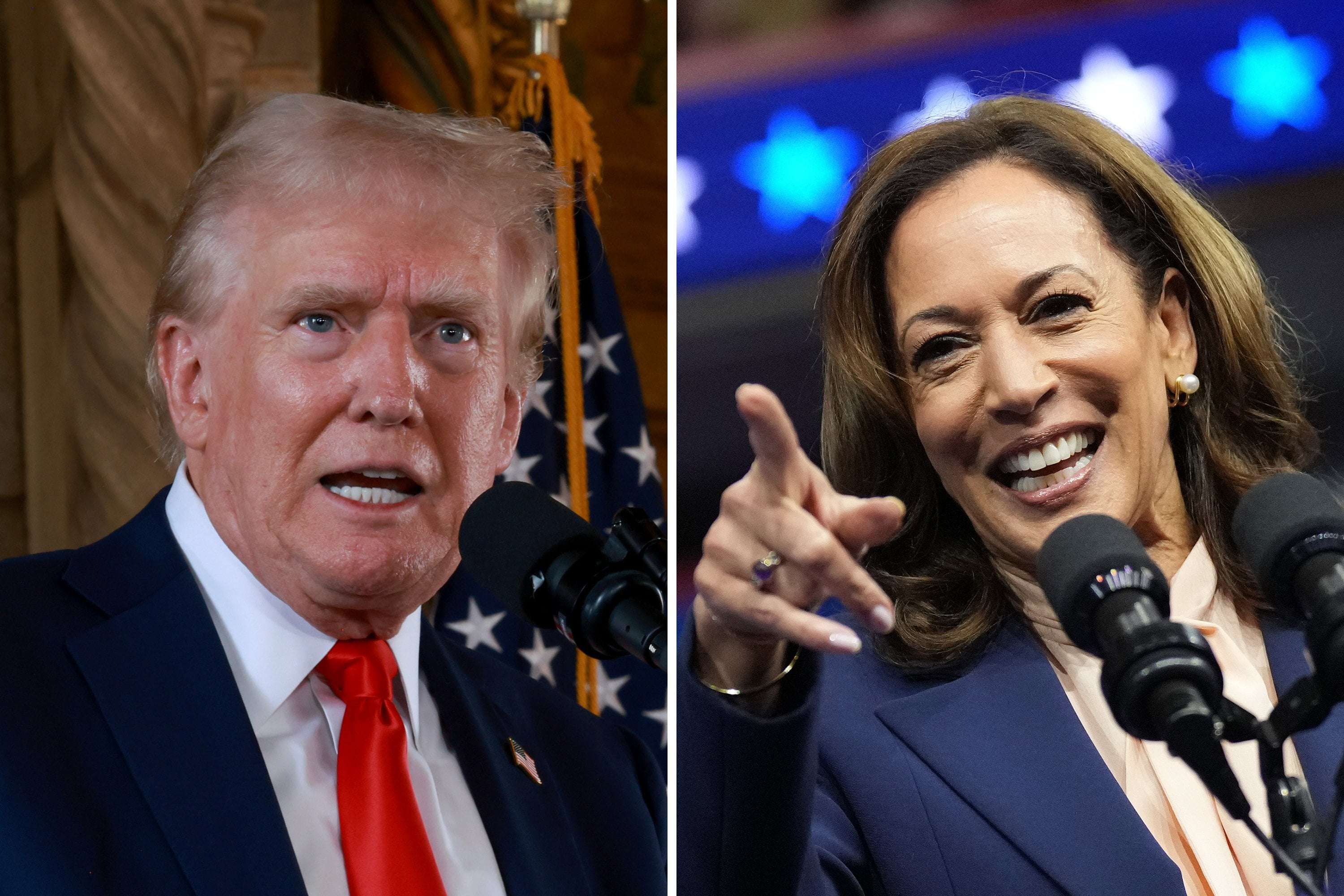 image for Kamala Harris Campaign Trolls Trump With Video of Empty Seats at His Rally