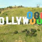 image for Hollywood sign changed to include Olympic rings in it for Los Angeles Olympics 2028