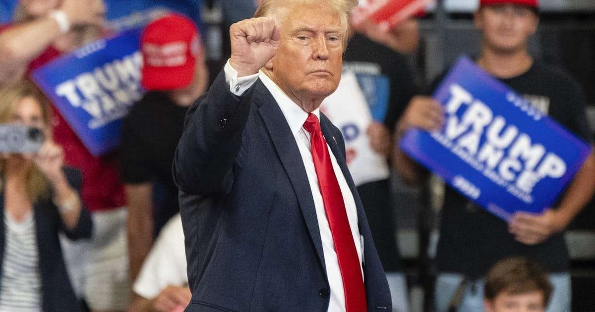 image for Stable Genius Trump Tanks His Own Media Company After Posting on X