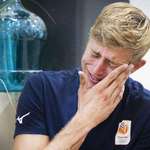 image for Convicted child Rapist Steven Van de Velde cries during interview on getting booed during Olympics