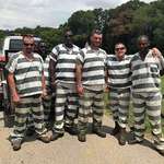image for Six Georgia inmates out on work detail saved a Deputy Sheriff who collapsed unconscious.