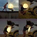 image for Photographer creates a series depicting himself stealing the moon