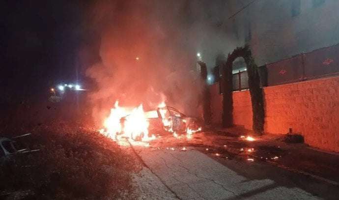 image for Dozens of masked Israelis riot in the West Bank, Palestinian reportedly shot dead