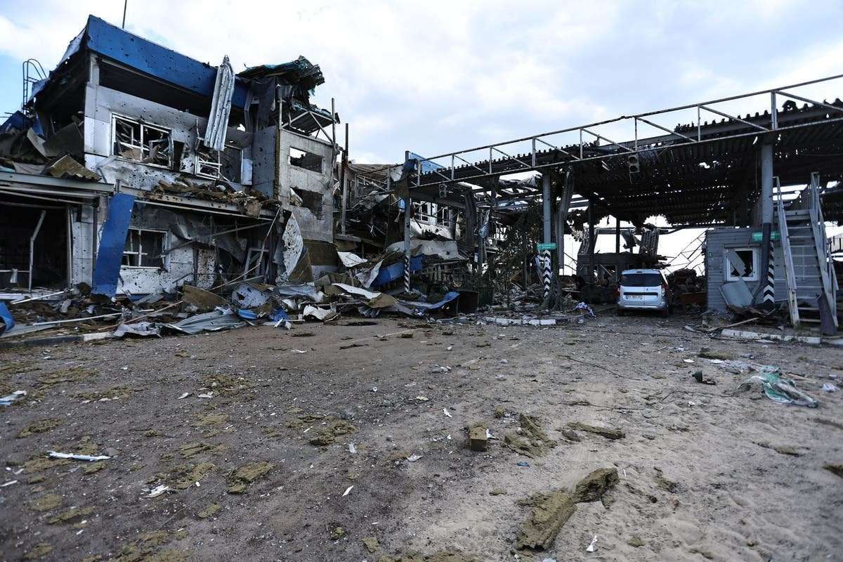image for Ukraine destroys key Russian bridge in Kursk region, Volodymyr Zelensky says