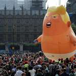 image for Trump Baby Baloon, London 2018