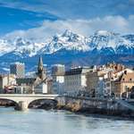 image for Grenoble, France. Not some repost of Orange man. Enjoy beauty of pics, not politic.