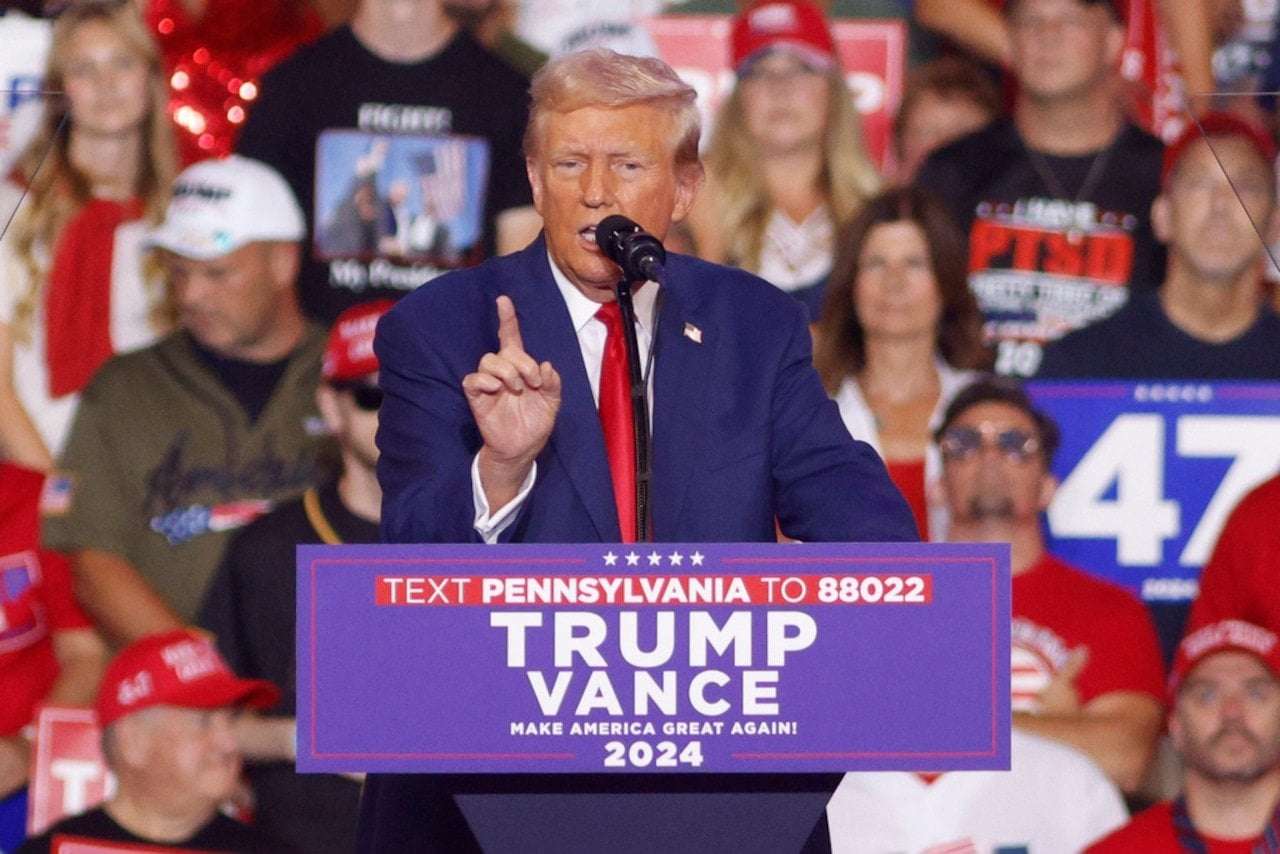 image for Harris vs. Trump: Latest presidential poll is another 5-alarm fire for Trump