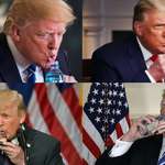image for Trump's two-handed water drinking technique
