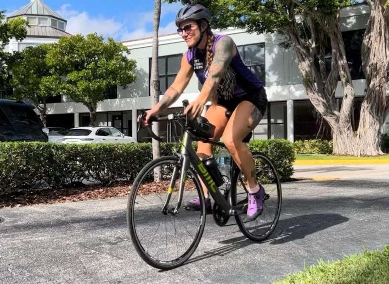 image for Texas woman will bike 700 miles to honor late brother and raise fentanyl awareness