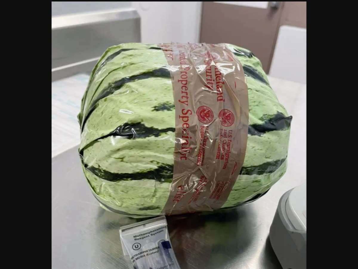 image for $5m of meth disguised as watermelons seized at border