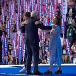image for Tim Walz embracing his children at the DNC