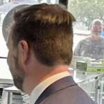 image for JD Vance with an awkward haircut
