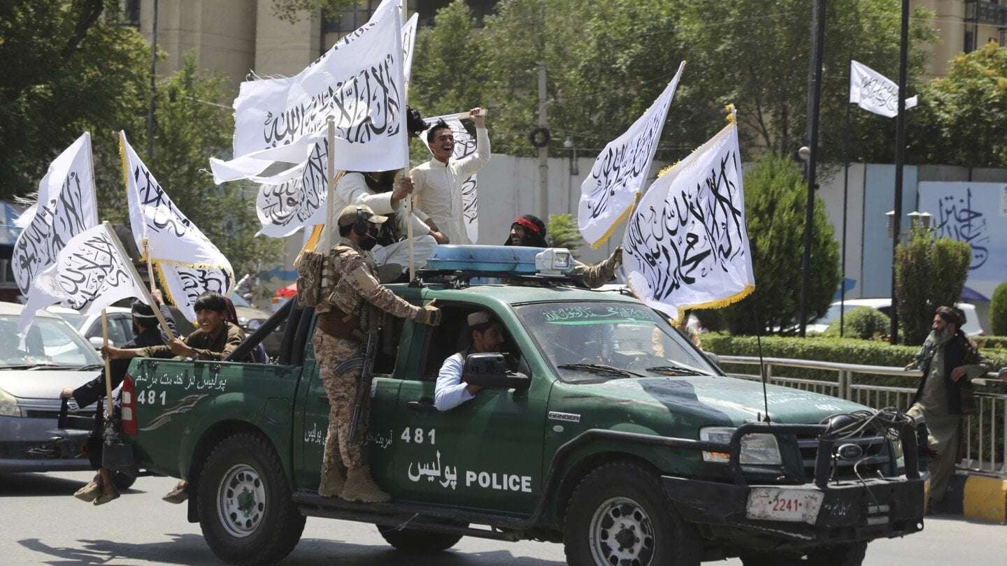 image for The Taliban publish vice laws that ban women’s voices and bare faces in public