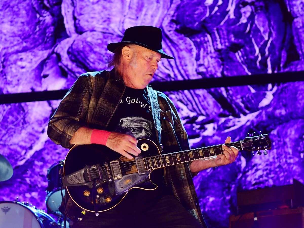 image for Neil Young gives Tim Walz permission for his song – after he sued Trump for using it