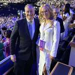 image for Doug Emhoff with his ex-wife at the DNC - "I'm incredibly proud of this man and our blended family"