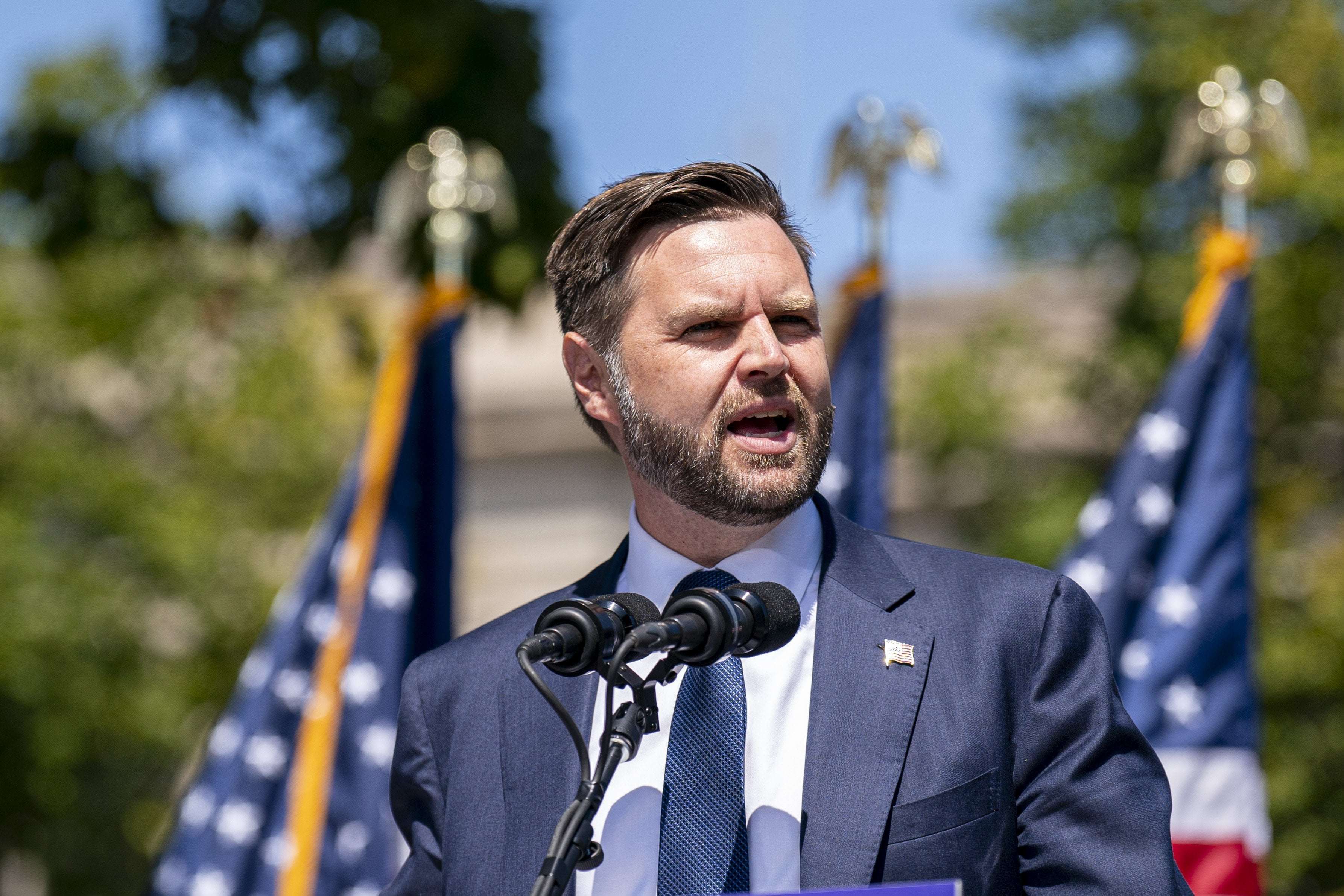 image for JD Vance's 'Very Awkward' Stop at Georgia Donut Shop Goes Viral
