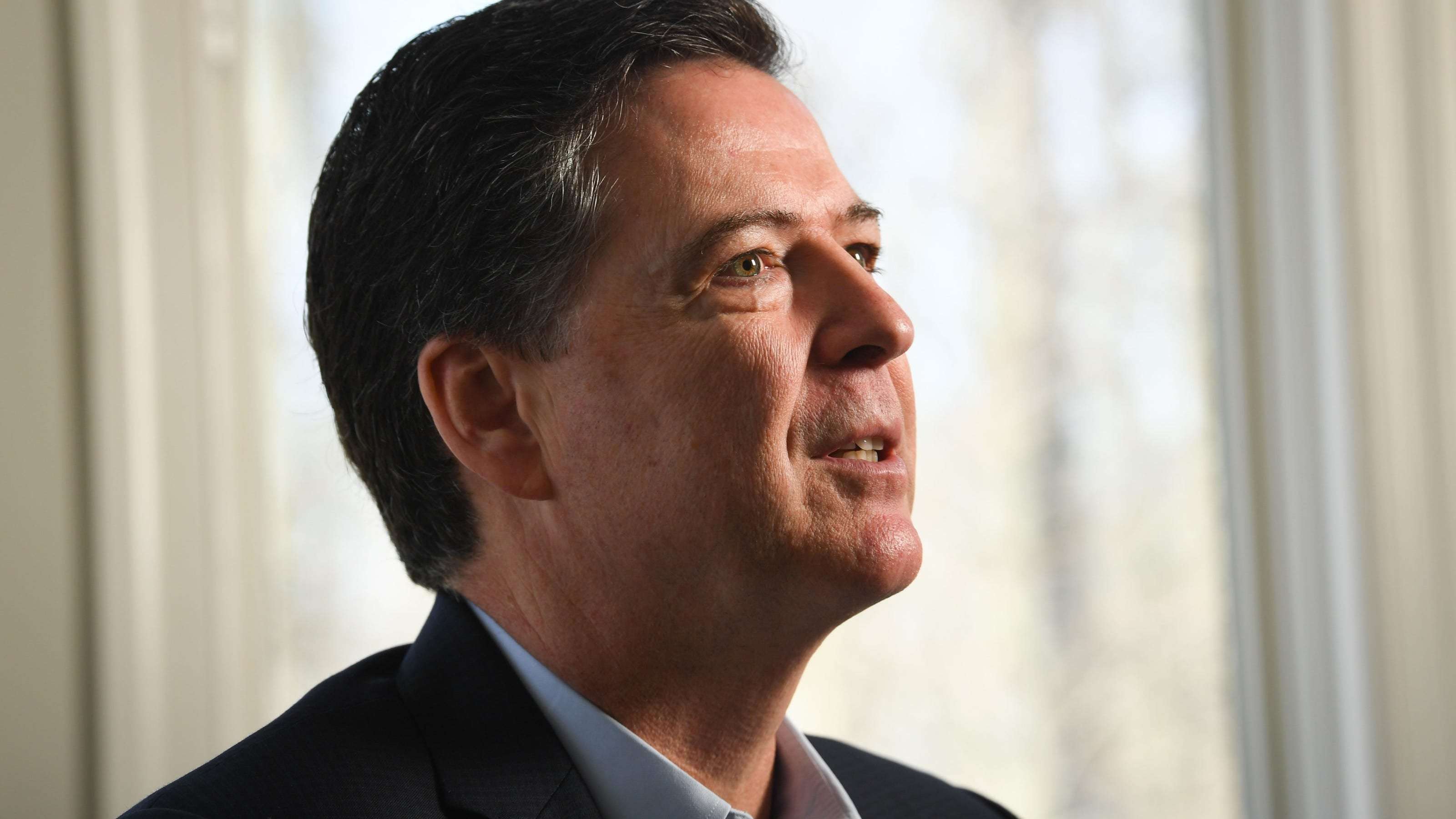 image for Former Republican FBI director James Comey backs Harris for president