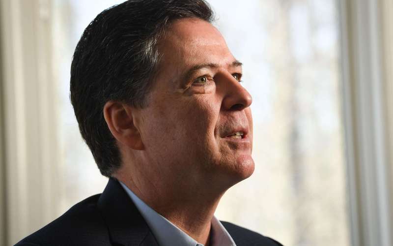 image for Former Republican FBI director James Comey backs Harris for president