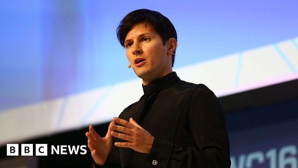 image for Telegram says arrested CEO Pavel Durov has 'nothing to hide'