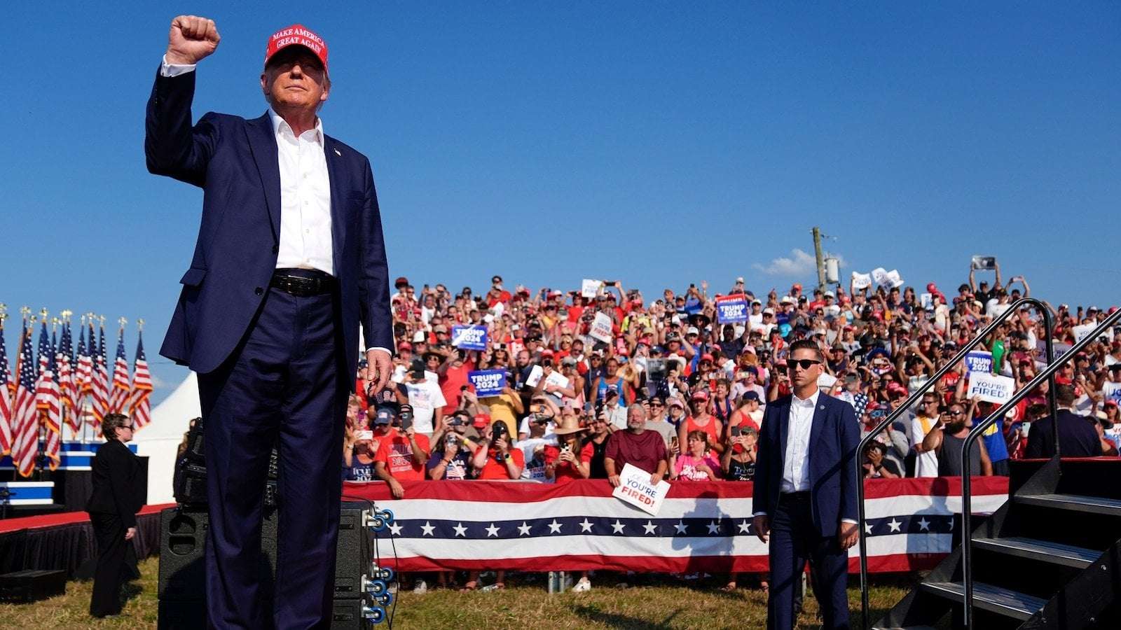 image for At least 5 Secret Service officials involved in planning Trump's Butler rally put on administrative duty