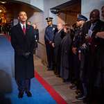 image for Former President Barack Obama Moments Before His Inauguration