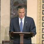 image for Senator Mitt Romney Votes To Impeach Donald Trump