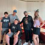 image for Eminem meeting with a Make A Wish kid.