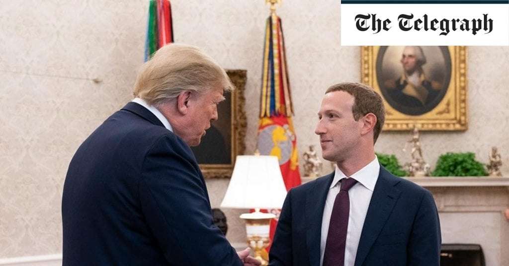 image for I’ll jail Zuckerberg if he interferes in election, warns Trump