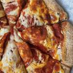 image for my homemade stuffed crust chorizo pizza!!