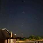 image for This crazy rare alignment of Earth, Venus, Mars, Jupiter and Saturn.