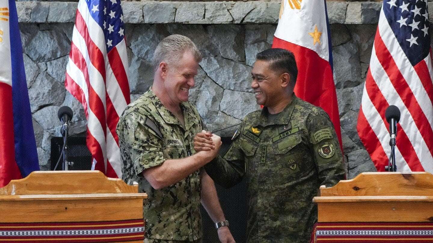 image for US forces ready with a ‘range of options’ to deal with South China Sea aggression, US admiral says
