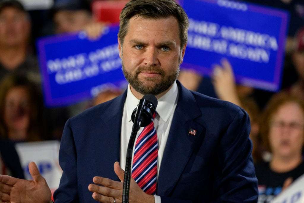 image for JD Vance Booed During Speech to Firefighters
