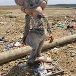 image for Abandoned Chuck E. Cheese animatronic found in a landfill
