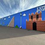 image for In my hometown someone painted the entire first level of Mario Bros. (Sioux Falls, SD)
