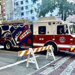 image for Indigenous art on firetruck (Vancouver, Canada)
