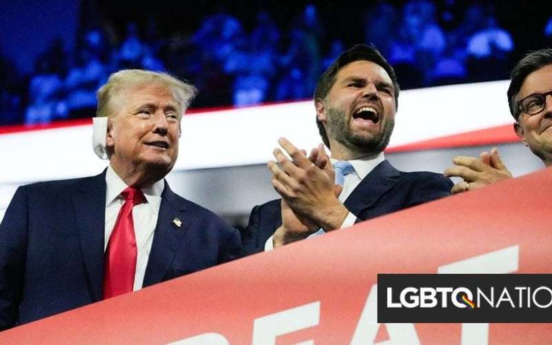 image for Donald Trump says JD Vance can’t be “weird” because he’s “so straight”