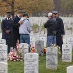 image for Obama Honors Dead At Arlington With Veterans’ Families