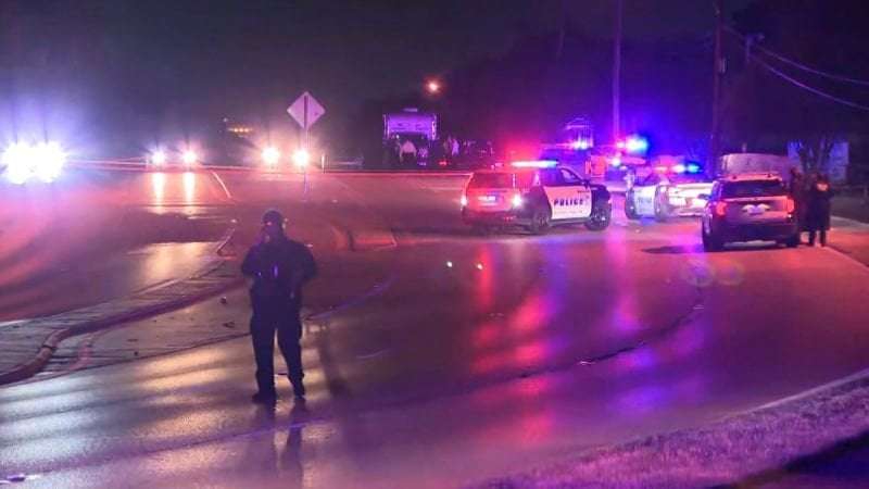 image for Oak Cliff, Dallas: Police officer killed two others injured after finding officer shot in marked squad car